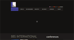 Desktop Screenshot of bbs-international.com